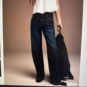 We the free  “Tinsley Baggy High Rise” Jeans